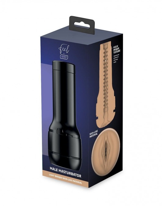 Телесный мастурбатор-вагина Feel Stroker - Kiiroo - в Черкесске купить с доставкой