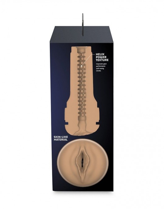 Телесный мастурбатор-вагина Feel Stroker - Kiiroo - в Черкесске купить с доставкой