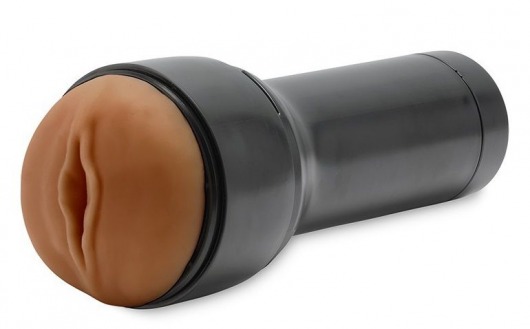 Коричневый мастурбатор-вагина Feel Stroker - Kiiroo - в Черкесске купить с доставкой