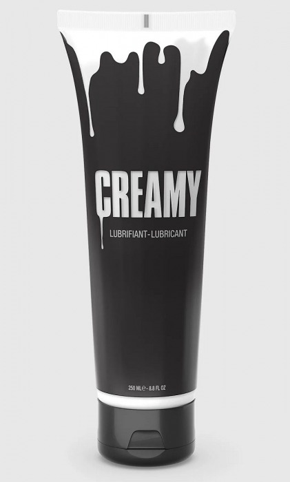 Смазка на водной основе Creamy с консистенцией спермы - 250 мл. - Strap-on-me - купить с доставкой в Черкесске