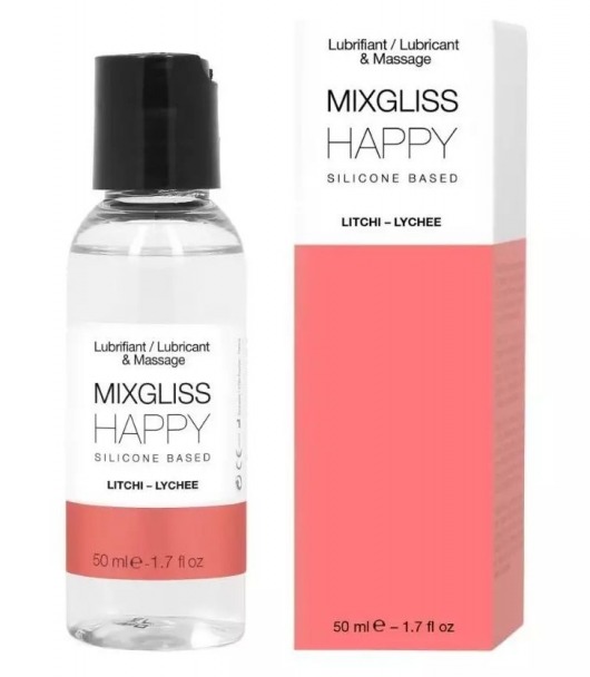 Смазка на силиконовой основе Mixgliss Happy - 50 мл. - Mixgliss - купить с доставкой в Черкесске