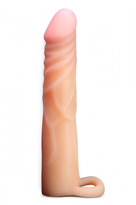 Телесная насадка на пенис Cock Xtender - 17,7 см. - Blush Novelties - в Черкесске купить с доставкой