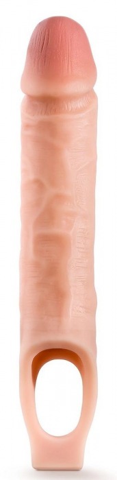 Телесная насадка на пенис 10 Inch Cock Sheath Extender - 25 см. - Blush Novelties - в Черкесске купить с доставкой