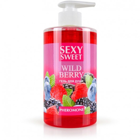 Гель для душа Sexy Sweet Wild Berry с ароматом лесных ягод и феромонами - 430 мл. -  - Магазин феромонов в Черкесске