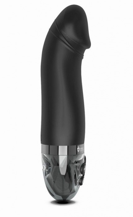 Черный вибратор с электростимуляцией Real Deal Neal - 16,5 см. - MyStim - купить с доставкой в Черкесске