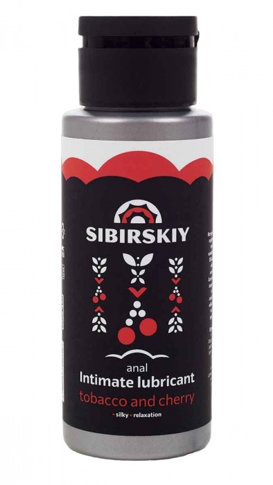 Анальный лубрикант на водной основе SIBIRSKIY с ароматом вишни и табака - 100 мл. - Sibirskiy - купить с доставкой в Черкесске
