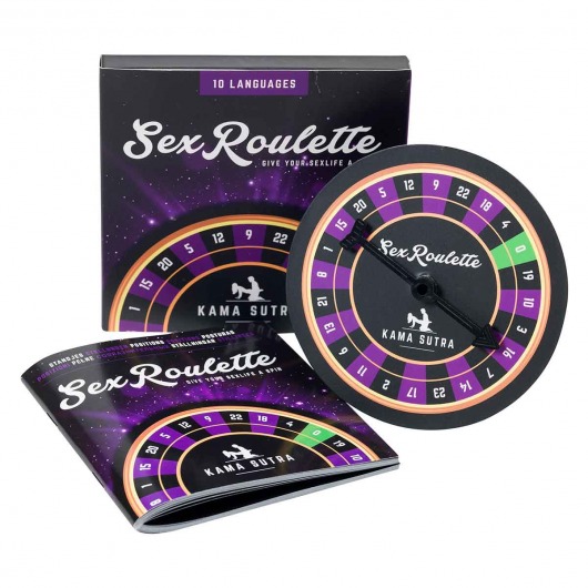 Настольная игра-рулетка Sex Roulette Kamasutra - Tease&Please - купить с доставкой в Черкесске