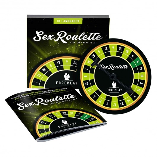 Настольная игра-рулетка Sex Roulette Foreplay - Tease&Please - купить с доставкой в Черкесске
