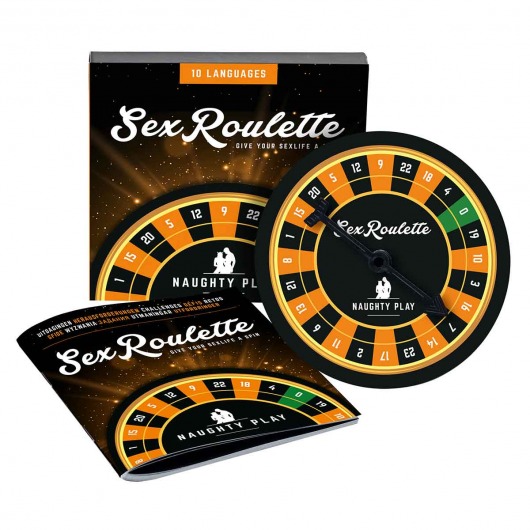 Настольная игра-рулетка Sex Roulette Naughty Play - Tease&Please - купить с доставкой в Черкесске