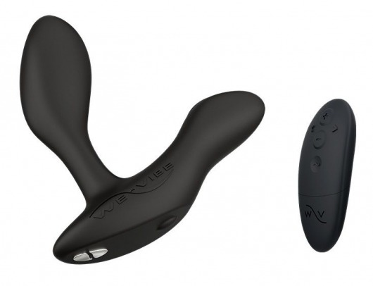 Черный анальный вибратор We-Vibe Vector+ - We-vibe - в Черкесске купить с доставкой