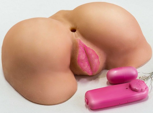Вибровагина с двумя отверстиями и с выносным пультом - LOVETOY (А-Полимер) - в Черкесске купить с доставкой