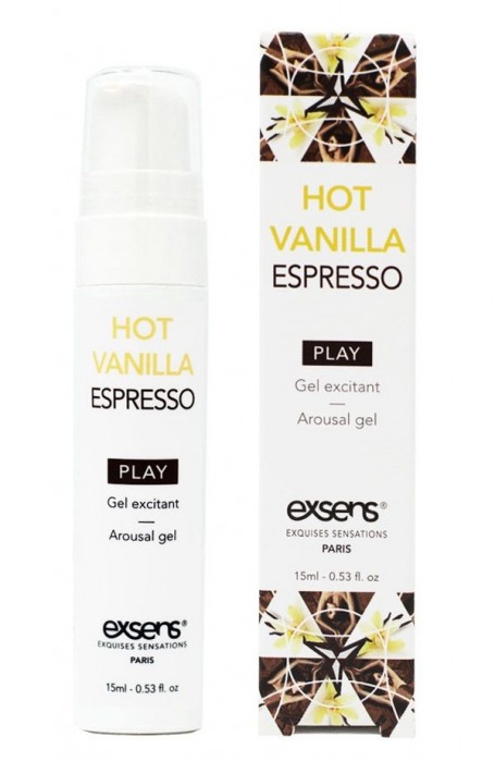 Возбуждающий гель Hot Vanilla Espresso Arousal Gel - 15 мл. - Exsens - купить с доставкой в Черкесске