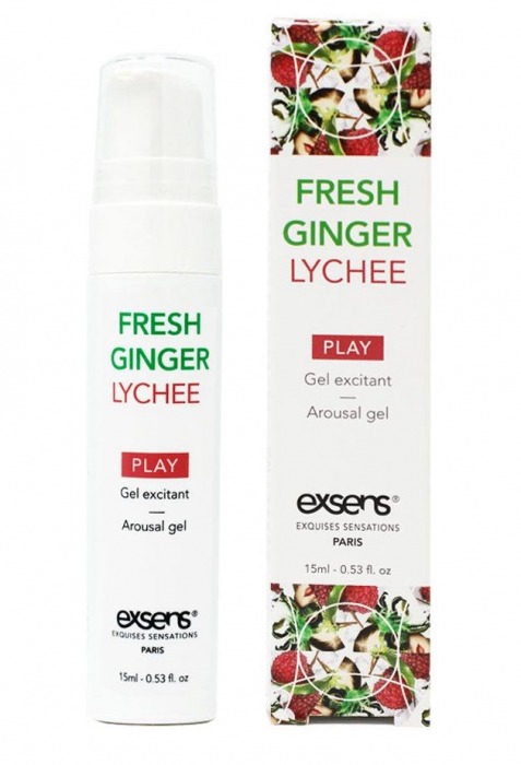 Возбуждающий гель Fresh Ginger Lychee Arousal Gel - 15 мл. - Exsens - купить с доставкой в Черкесске