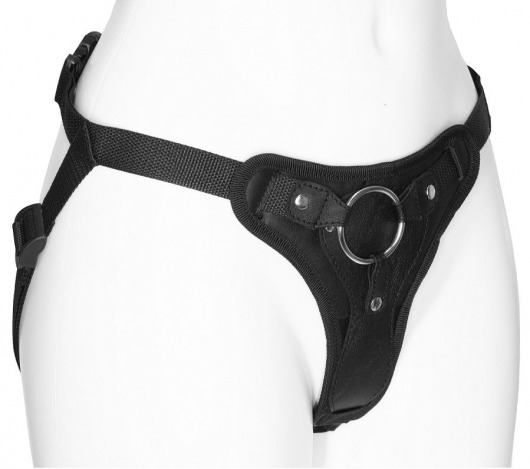 Женские трусики для фиксации насадки кольцом с внутренней насадкой - LOVETOY (А-Полимер) - купить с доставкой в Черкесске