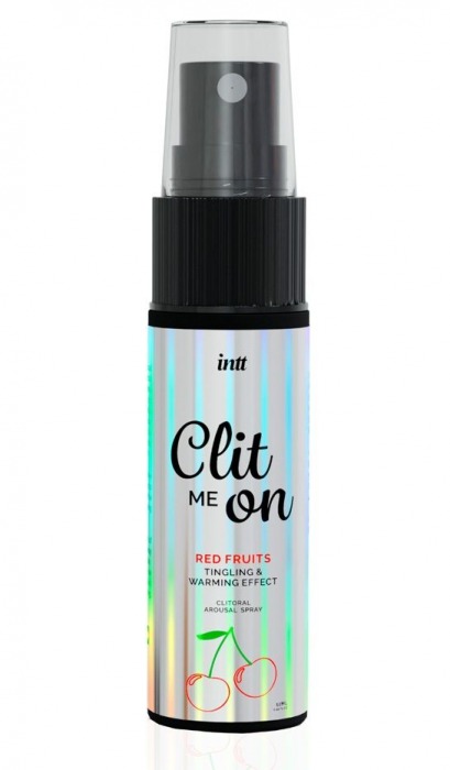 Клиторальный возбуждающий спрей Clit Me On Red Fruits - 12 мл. - INTT - купить с доставкой в Черкесске