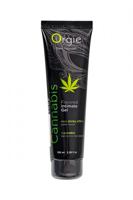 Интимный гель на водной основе ORGIE Lube Tube Cannabis - 100 мл. - ORGIE - купить с доставкой в Черкесске