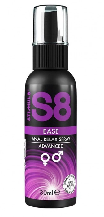 Расслабляющий анальный спрей S8 Ease Anal Relax Spray - 30 мл. - Stimul8 - купить с доставкой в Черкесске