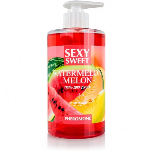 Гель для душа Sexy Sweet Watermelon Melon с ароматом арбуза, дыни и феромонами - 430 мл. -  - Магазин феромонов в Черкесске