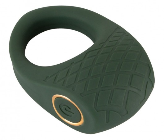 Зеленое эрекционное виброкольцо Luxurious Vibro Cock Ring - Orion - в Черкесске купить с доставкой