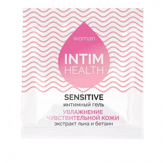 Саше интимного геля на водной основе Intim Health Sensitive - 3 гр. - Биоритм - купить с доставкой в Черкесске