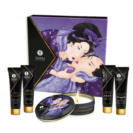 Подарочный набор Geishas secret из 5 предметов - Shunga - купить с доставкой в Черкесске