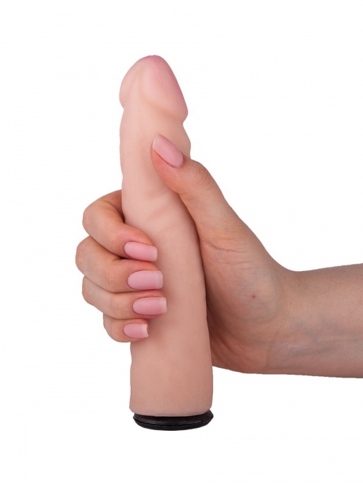 Женский страпон с реалистичной насадкой - 17 см. - LOVETOY (А-Полимер) - купить с доставкой в Черкесске