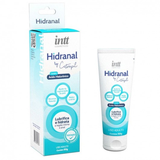 Лубрикант на водной основе Hidranal с гиалуроновой кислотой - 50 гр. - INTT - купить с доставкой в Черкесске