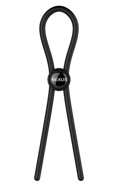 Черное эрекционное лассо Nexus Forge Single - Nexus Range - в Черкесске купить с доставкой