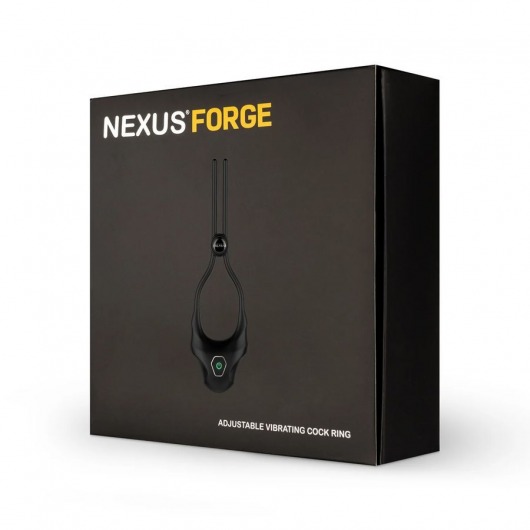 Черное эрекционное лассо с вибрацией Nexus Forge - Nexus Range - в Черкесске купить с доставкой
