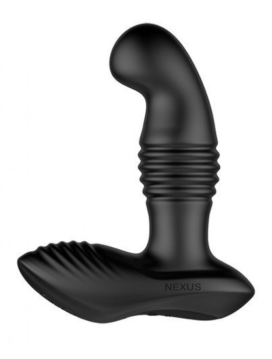 Черный массажер простаты Nexus Thrust с возвратно-поступательными движениями - 13,8 см. - Nexus Range - в Черкесске купить с доставкой