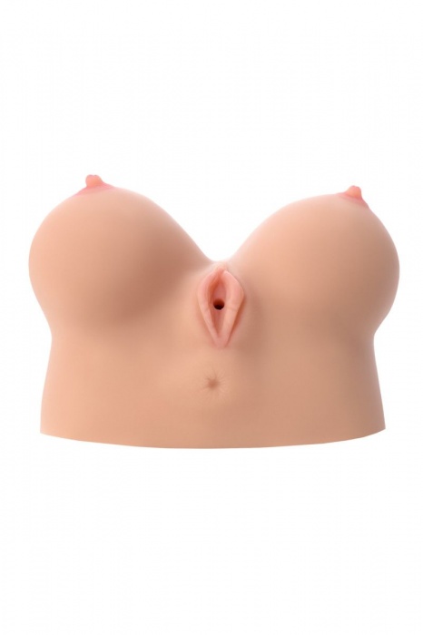 Полуторс Juliana Breast в виде груди с вибровагиной - KOKOS - в Черкесске купить с доставкой