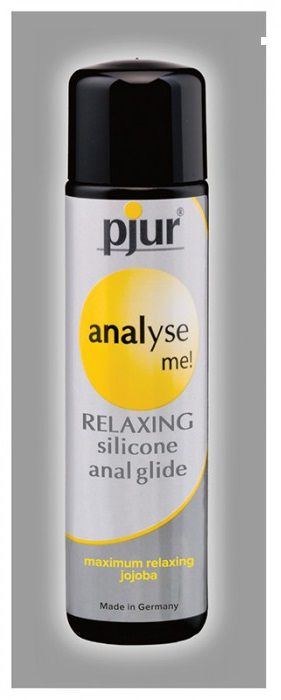 Анальный лубрикант pjur ANALYSE ME glide - 1,5 мл. - Pjur - купить с доставкой в Черкесске