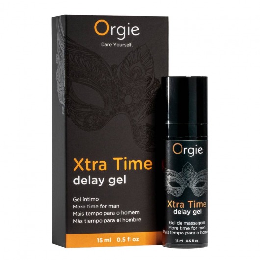Продлевающий гель Orgie Xtra Time Delay Gel - 15 мл. - ORGIE - купить с доставкой в Черкесске