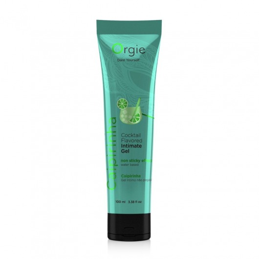 Съедобный интимный гель Orgie Lube Tube Cocktail Caipirinha - 100 мл. - ORGIE - купить с доставкой в Черкесске