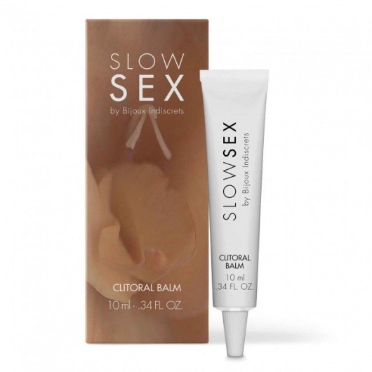 Бальзам для клитора Slow Sex Clitoral Balm - 10 мл. - Bijoux Indiscrets - купить с доставкой в Черкесске