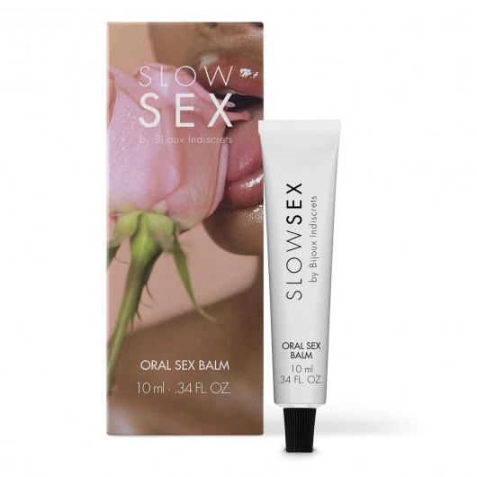 Бальзам для орального секса Slow Sex Oral Sex Balm - 10 мл. - Bijoux Indiscrets - купить с доставкой в Черкесске