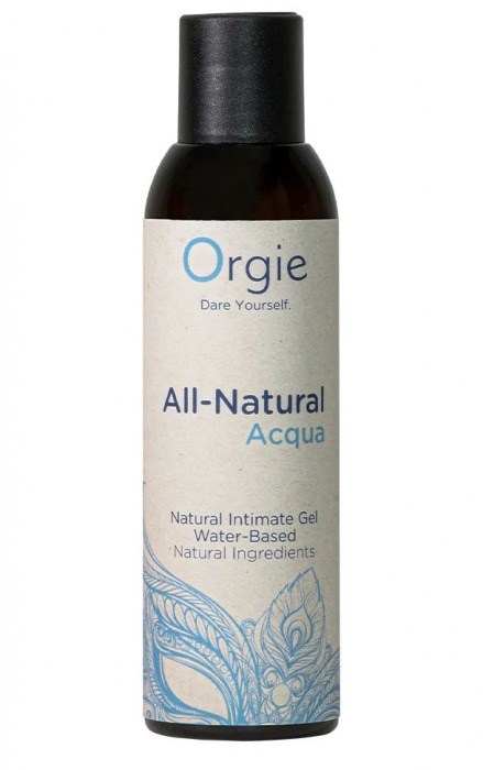 Интимный гель на водной основе Orgie All-Natural Acqua - 150 мл. - ORGIE - купить с доставкой в Черкесске