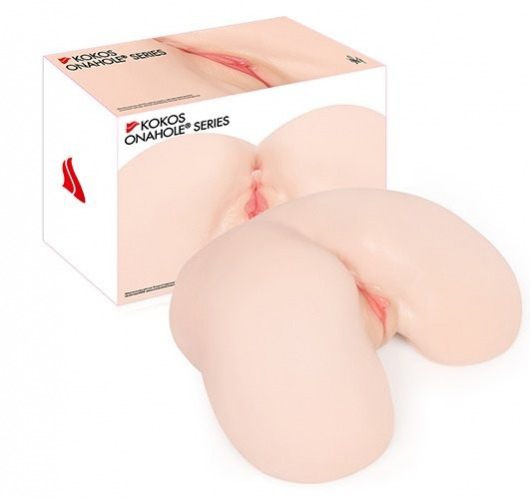 Мастурбатор-полуторс с двойным слоем материала Maria Onahole Real Vagina - KOKOS - в Черкесске купить с доставкой