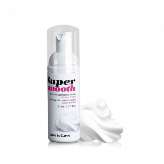 Лубрикант нежнейшая пенка Super Smooth Foaming Intime Lubricant - 50 мл. - Love to Love - купить с доставкой в Черкесске