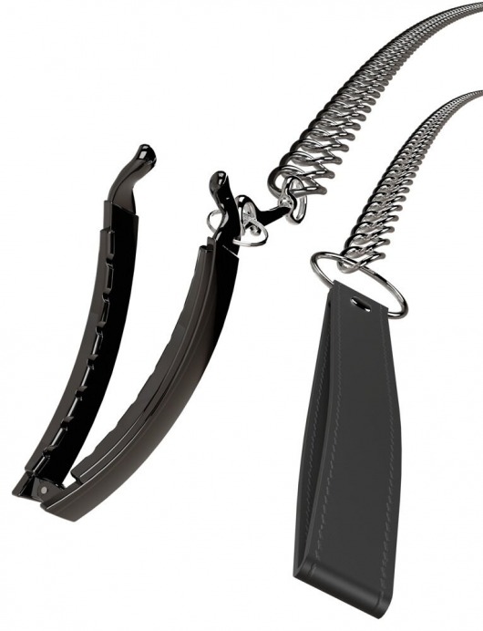 Зажим для половых губ с поводком Pussy Clamp With A Leash - Orion - купить с доставкой в Черкесске