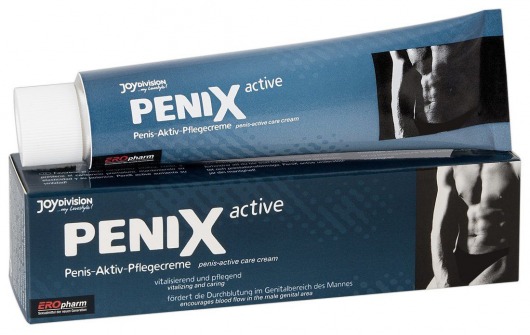 Возбуждающий крем для мужчин PeniX active - 75 мл. - Joy Division - купить с доставкой в Черкесске