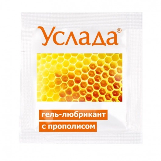 Гель-лубрикант «Услада с прополисом» - 3 гр. - Биоритм - купить с доставкой в Черкесске