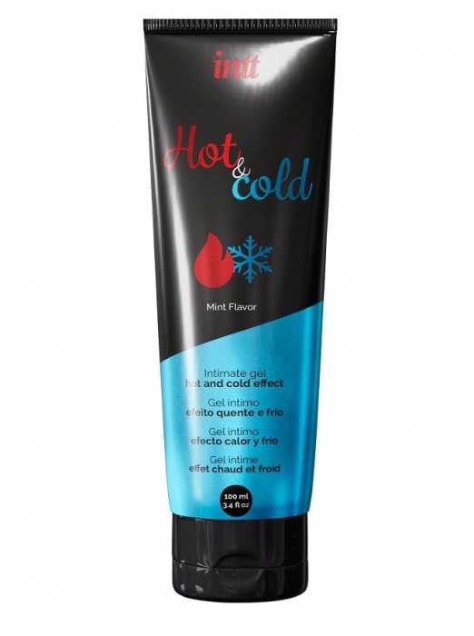 Смазка на водной основе Hot   Cold Intimate Gel - 100 мл. - INTT - купить с доставкой в Черкесске
