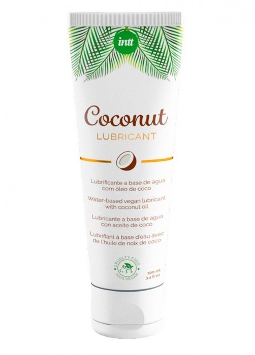 Веганская смазка на водной основе Coconut Lubricant - 100 мл. - INTT - купить с доставкой в Черкесске
