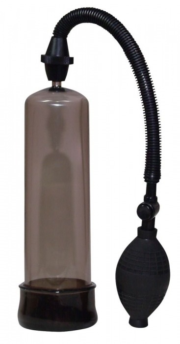 Вакуумная помпа черного цвета - 20 см. - Orion - в Черкесске купить с доставкой