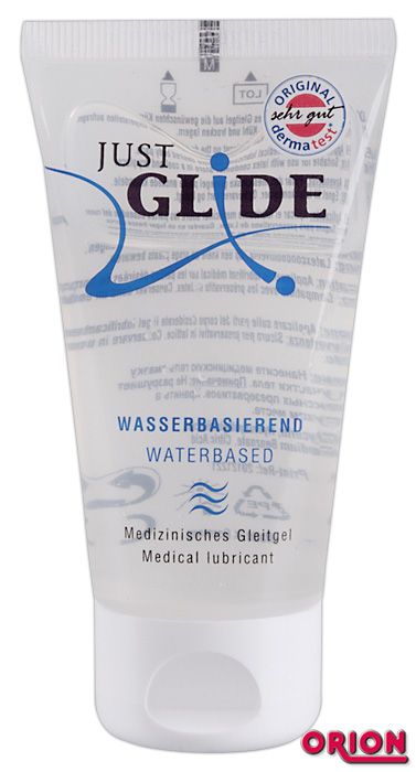 Вагинальная смазка на водной основе JUSTGLIDE - 50 мл. - Orion - купить с доставкой в Черкесске
