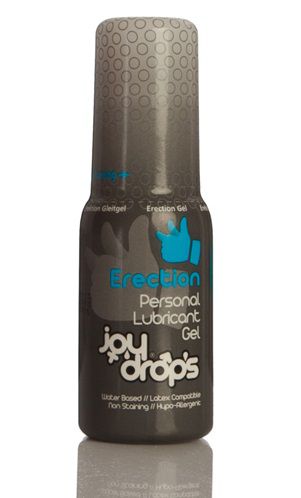 Возбуждающая мужская смазка JoyDrops Erection - 50 мл. - JoyDrops - купить с доставкой в Черкесске