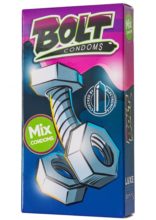 Набор презервативов Bolt Condoms - Luxe - купить с доставкой в Черкесске