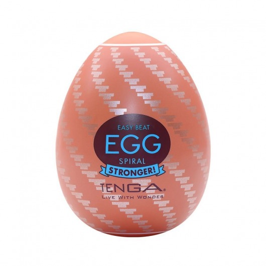 Мастурбатор-яйцо Tenga Egg Spiral - Tenga - в Черкесске купить с доставкой