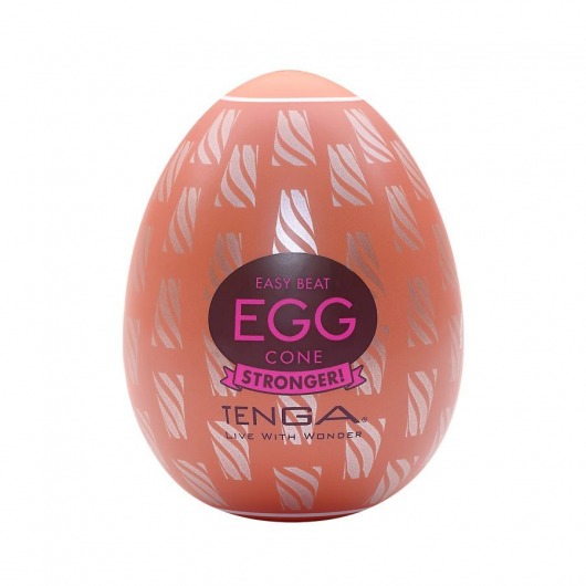 Мастурбатор-яйцо Tenga Egg Cone - Tenga - в Черкесске купить с доставкой